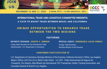 Web Conference: A Path To Boost International Trade Between Brazil and California